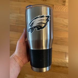 30oz stainless steel eagles tumbler